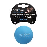 Scream - Rubber Ball - Loud Blue - Medium