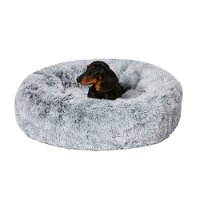 Snooza Calming Cuddler Bed for Dogs Silver Fox