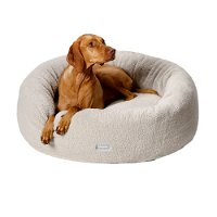 Snooza Calming Cuddler Bed for Dogs Teddy Oat