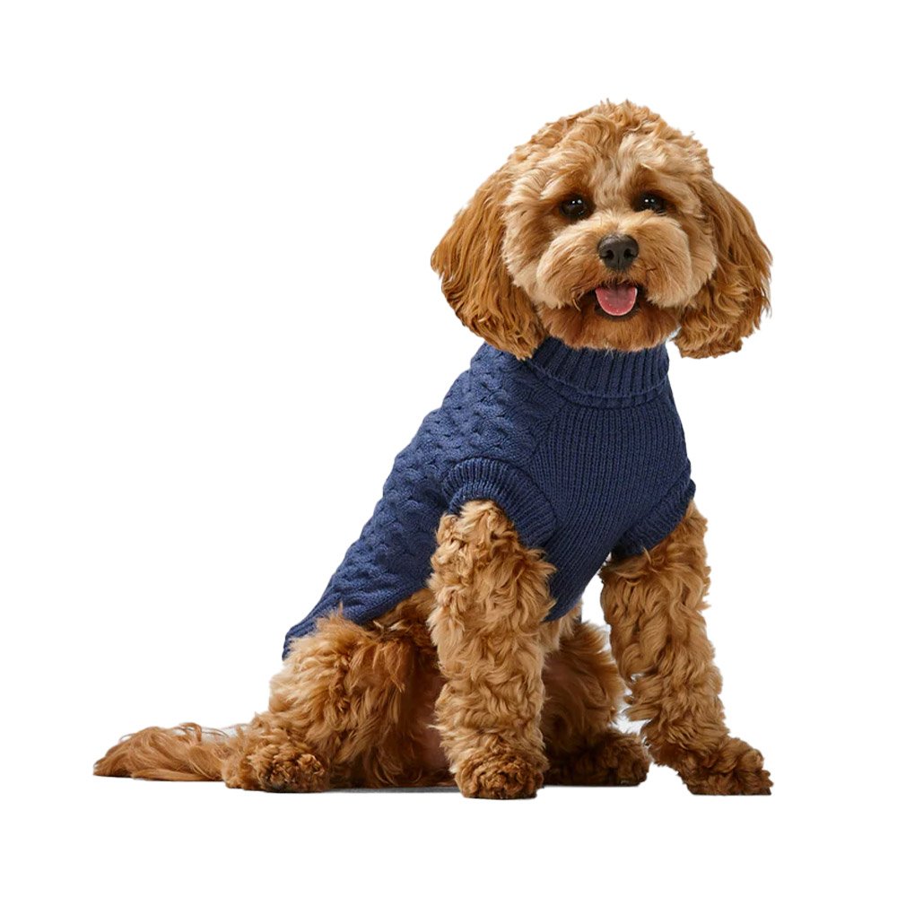 Snooza Wear Knit Polo Dog Sweater
