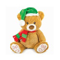 Snuggle Pals Christmas Holiday Toy for Dogs and Cats - Bear