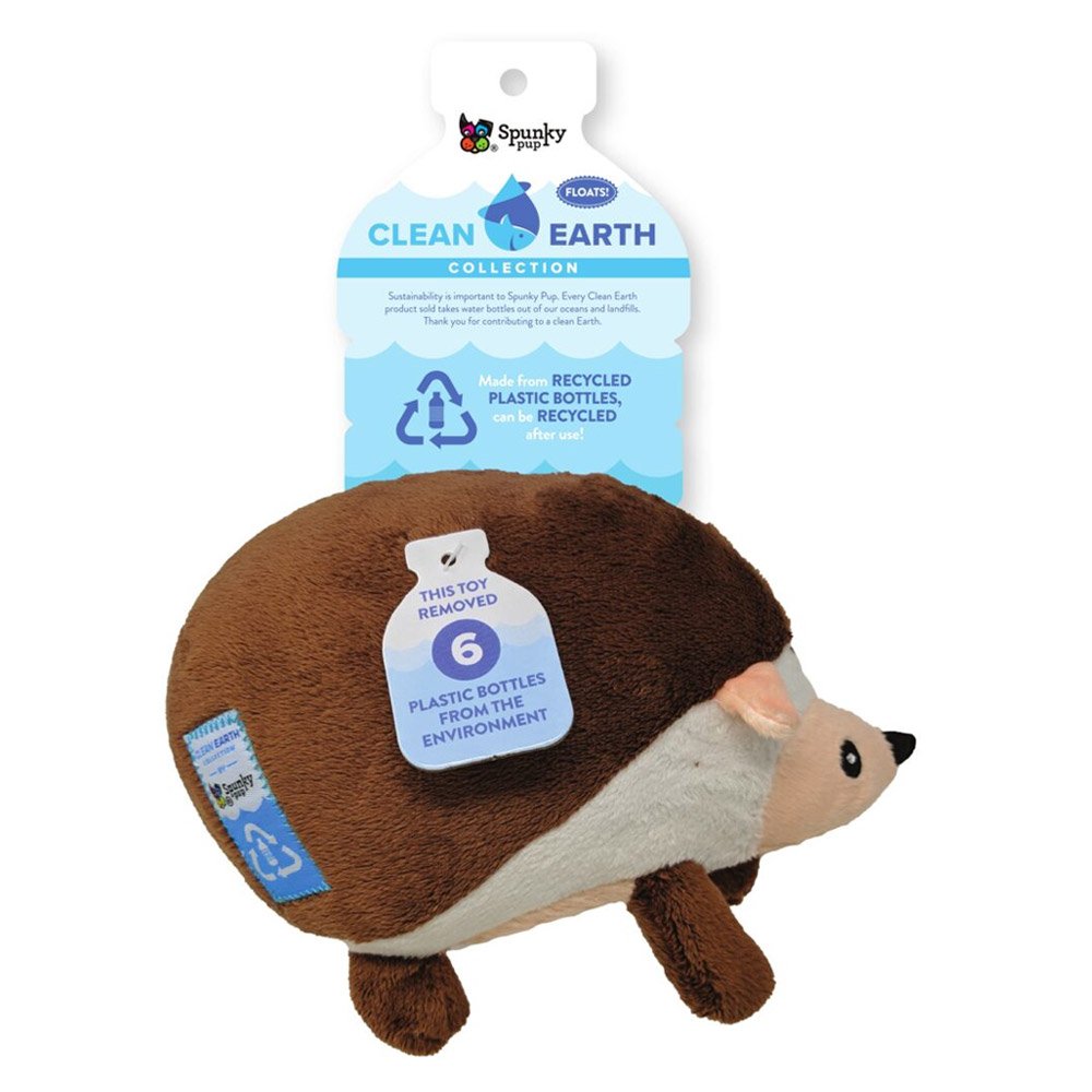 Spunky Pup Clean Earth Hedgehog Small