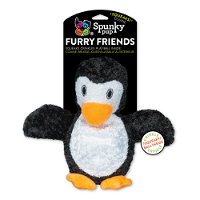 Spunky Pup Penguin With Ball Squeaker