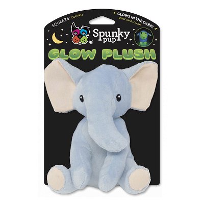 Spunky Pup Glow Plush Elephant