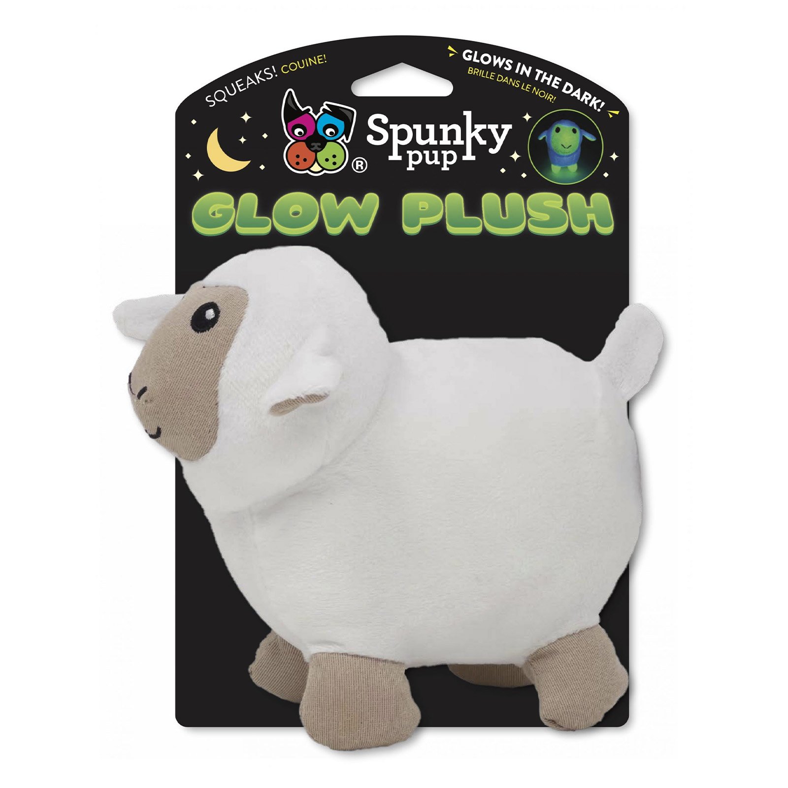 Spunky Pup Glow Plush Lamb