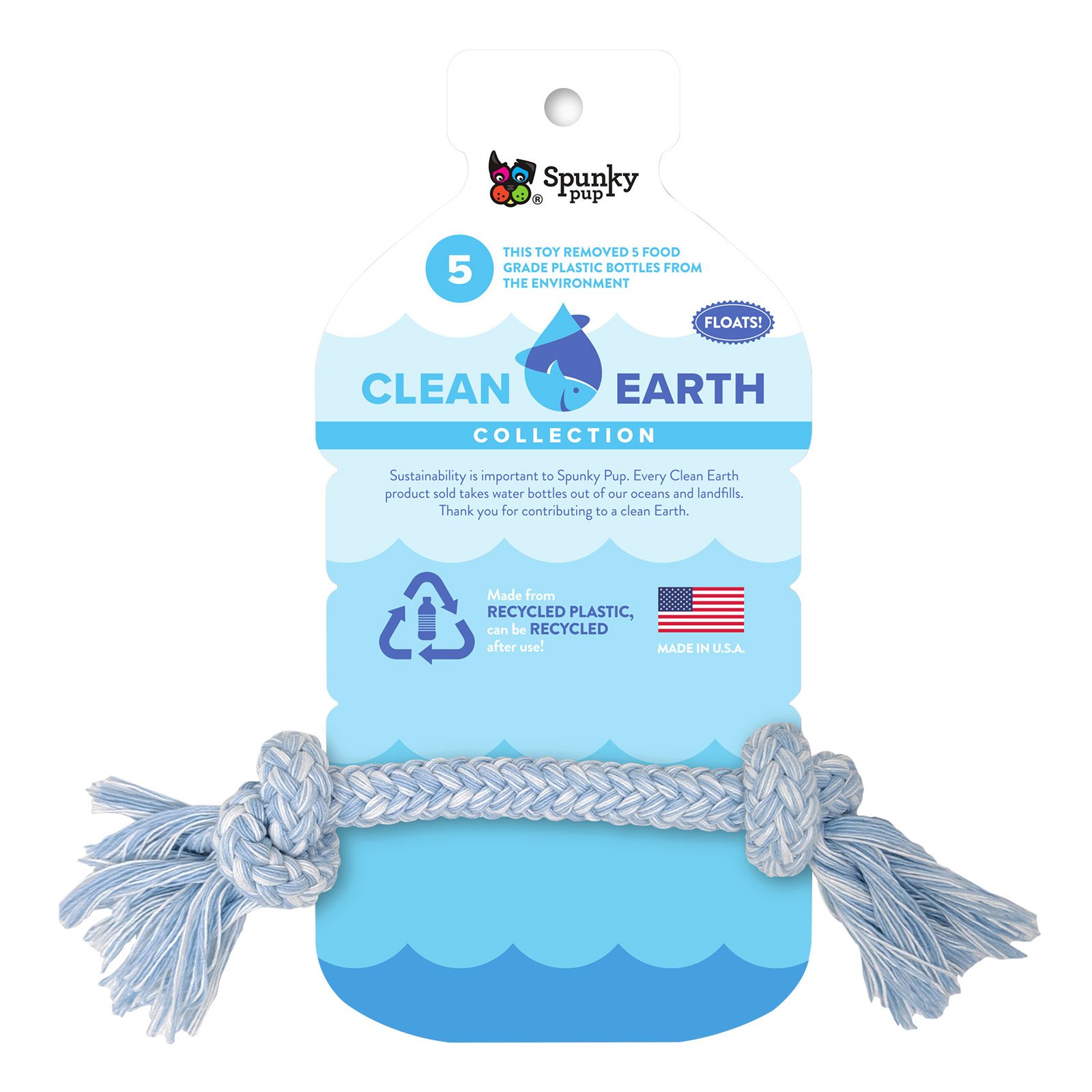 Clean Earth Recycled Rope Small 5*