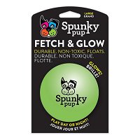 SPUNKY PUP FETCH & GLOW BALL Large (9 cm)