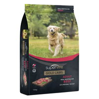 SuperVite Gold Label Adult Real Australian Beef Dry Dog Food