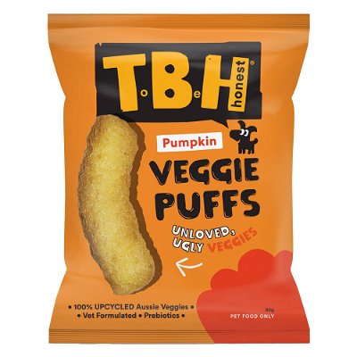TBH Pumpkin Veggie Puffs Treats for Dogs