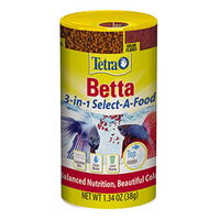 Tetra Betta 3-in-1 Select-A-Food for Fish