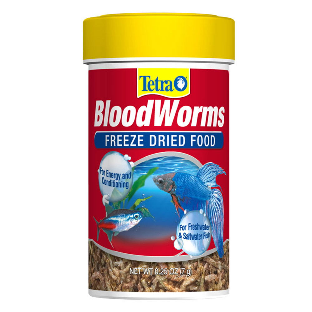 Tetra Freeze Dried Bloodworms Fish Food