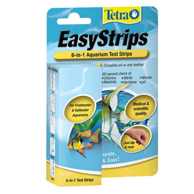 Tetra EasyStrips 6-in-1 Aquarium Test Strips for Fish