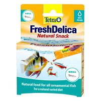 Tetra FreshDelica Natural Snack Krill Gel Food For Fish