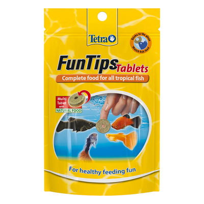 Tetra Fun Tips Tropical Treat And Food For Fish