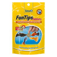 Tetra Fun Tips Tropical Treat And Food For Fish 75 Tablets