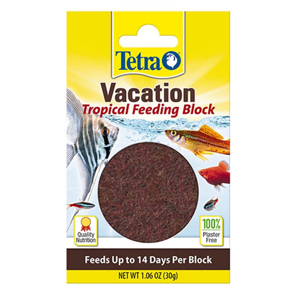 Tetra Vacation Tropical Feeding Block Feeds up to 14 Days per Block Fish Food