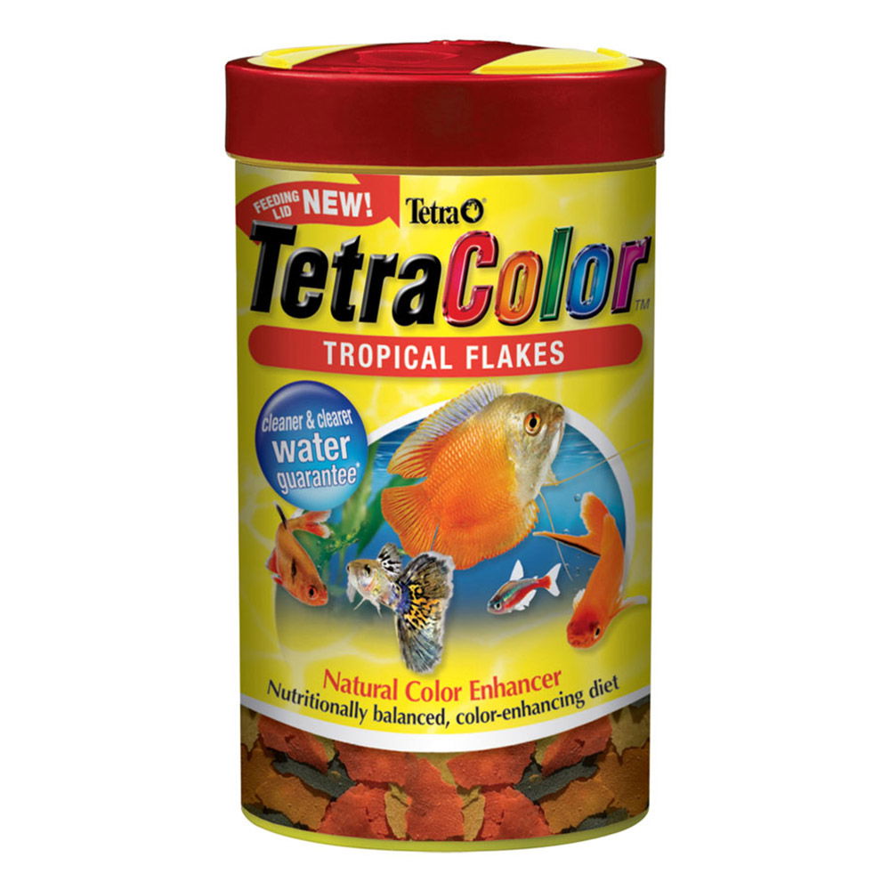 Tetra TetraColor Tropical Flakes Fish Food