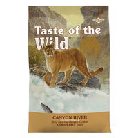 Taste of The Wild Grain Free Canyon River Trout Smoked Salmon Dry Cat Food