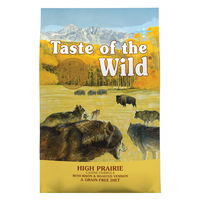 Taste of the Wild Grain Free High Prairie Canine Adult Dry Dog Food 