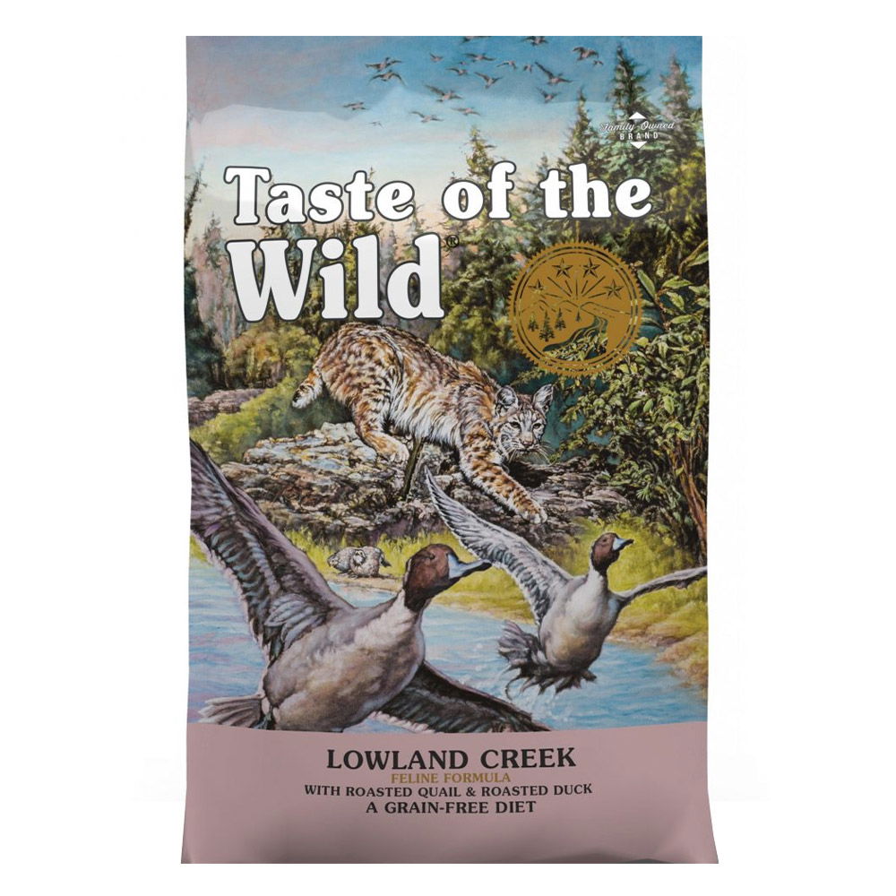 Taste of The Wild Grain Free Lowland Creek Quail Duck Dry Cat Food