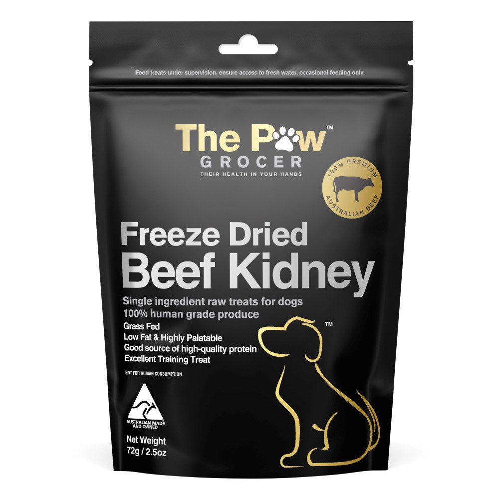 The Paw Grocer Freeze Dried Beef Kidney for Dogs