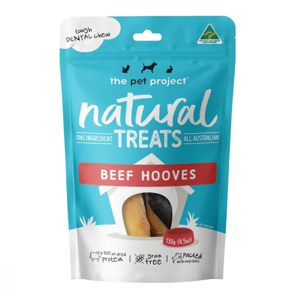 The Pet Project Natural Dog Treats Beef Hooves