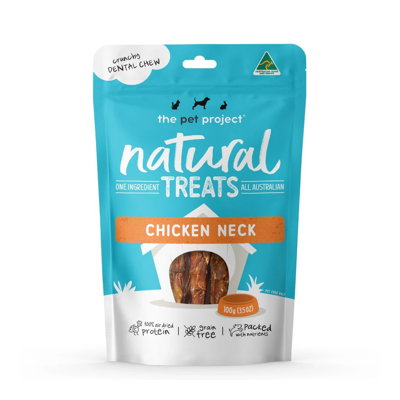 The Pet Project Natural Treats - Chicken Neck