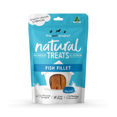 The Pet Project Natural Treats - Fish Fillets