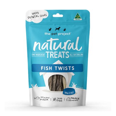 The Pet Project Natural Treats - Fish Twists