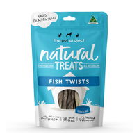 The Pet Project Natural Treats - Fish Twists 