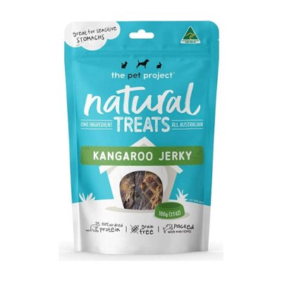 The Pet Project Natural Treats - Kangaroo Jerky