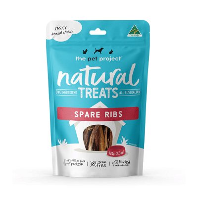 The Pet Project Natural Treats - Spare Ribs