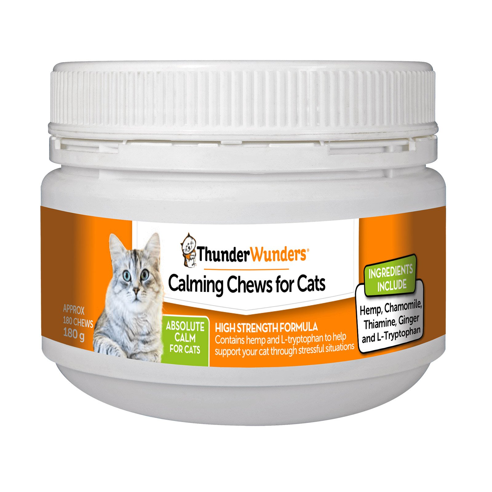 Thunder Wunder Calming Chews For Cats