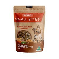Tidbits Small Bites Peanut Butter Biscuit Treats for Dogs