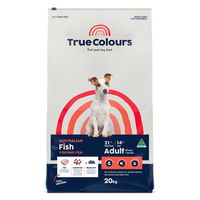 True Colours Fish And Brown Rice Adult Dry Dog Food