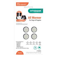 Aristopet Allwormers For Dogs/Puppies