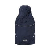 Snooza Wear Ripstop Dog Raincoat with Hood Navy