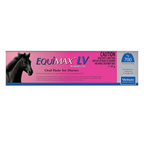 EquiMax LV Oral Paste for Horses 7.49 gm