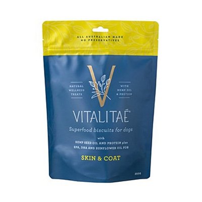Vitalitae Skin & Coat Superfood Biscuits for Dogs