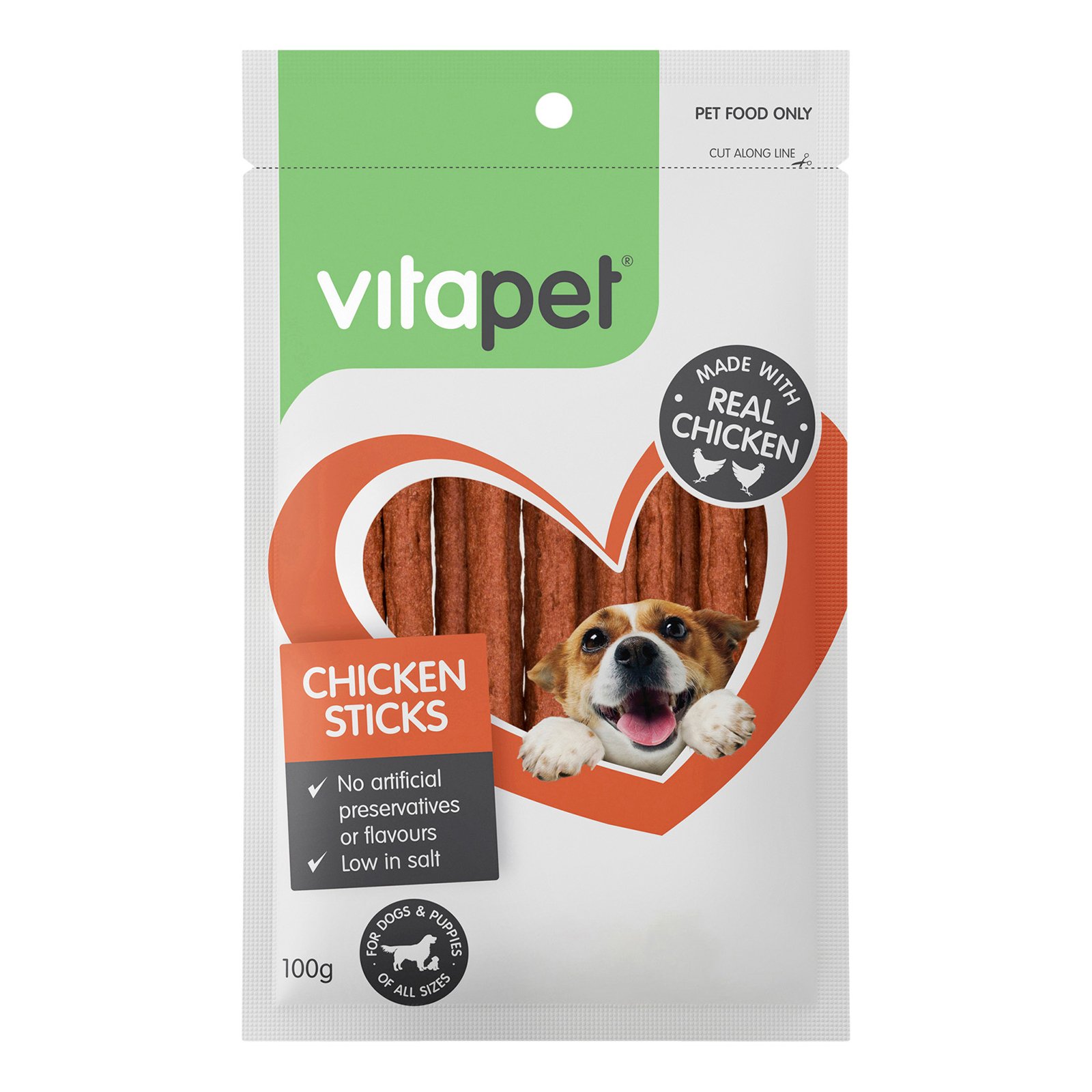 Vitapet Chicken Sticks Dog Treats