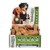 WHIMZEES Rice Bones Dental Bulk Box Dog Treats Medium\Large