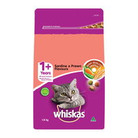 Whiskas Adult 1+ Years Sardine & Prawn Flavours Dry Cat Food