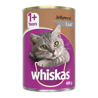 Whiskas Adult 1+ Years Jellymeat Loaf Wet Cat Food 400gm