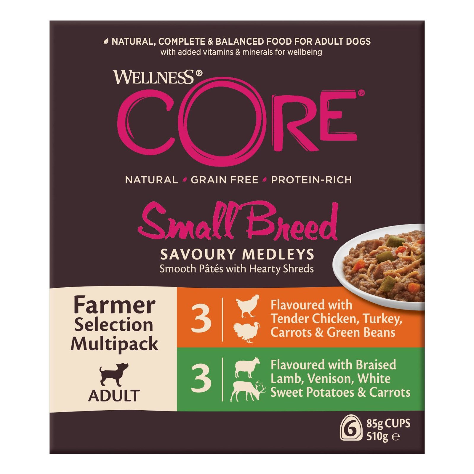 Wellness CORE Savoury Medleys Farmers Selection Multipack