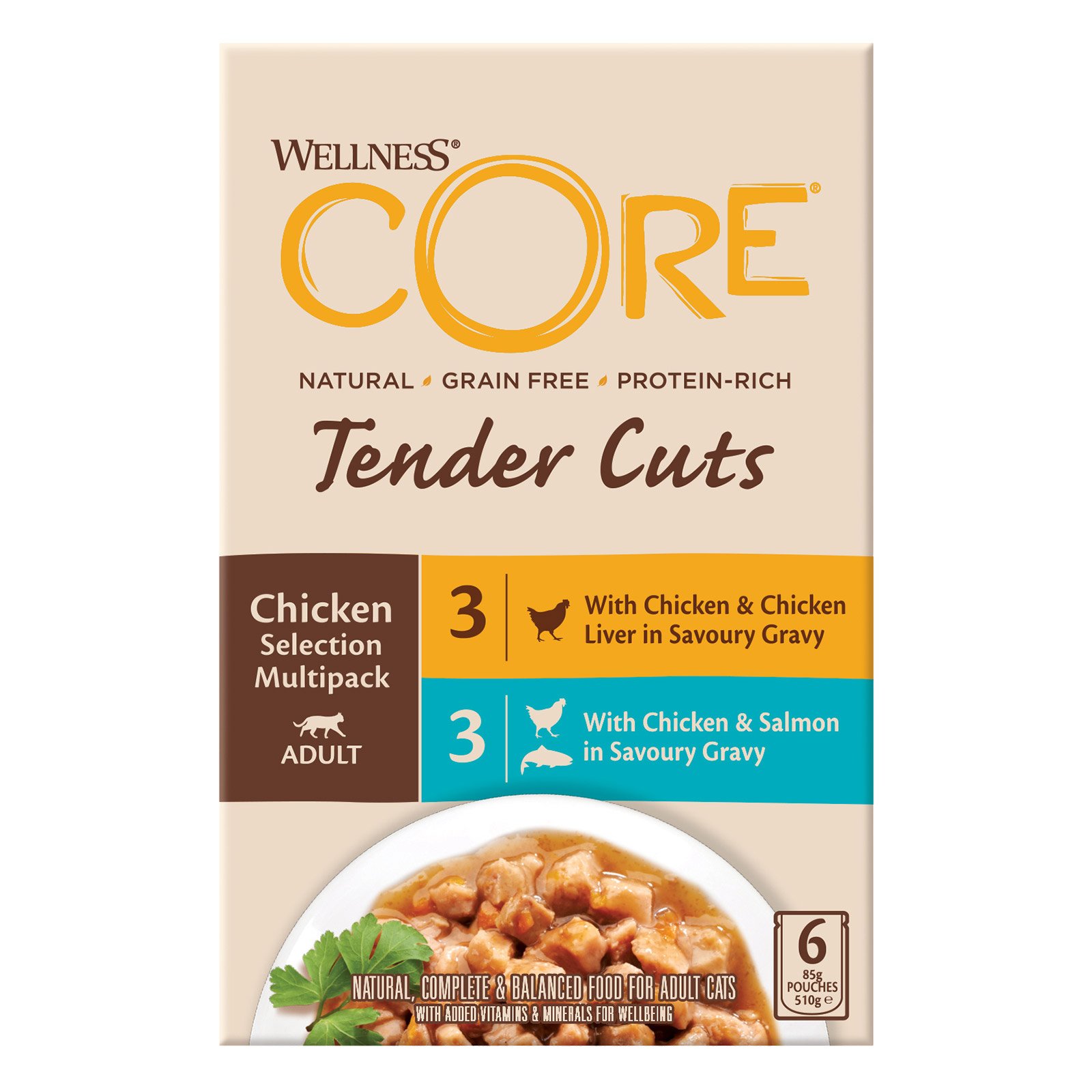 Wellness CORE Tender Cuts Chicken Selection Multipack
