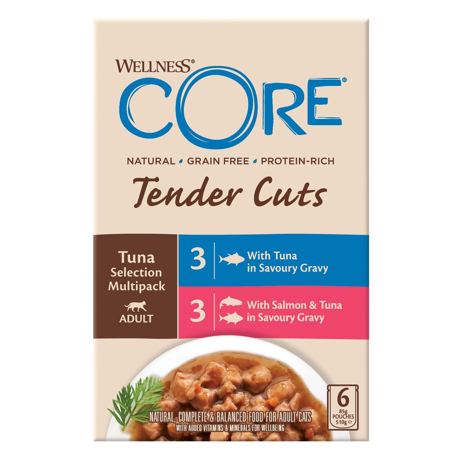 Wellness CORE Tender Cuts Tuna Selection Multipack