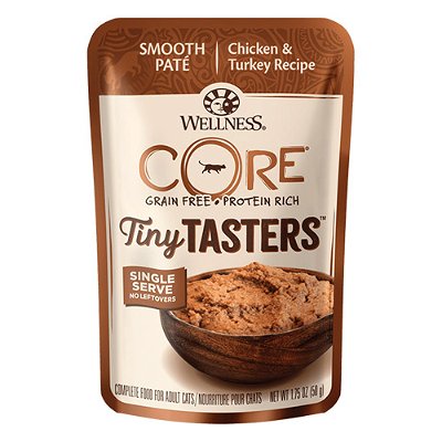 Wellness CORE Tiny Tasters Chicken & Turkey Pate for Cats