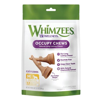 Whimzees Occupy Calmzees Antler Value Bag Dog Dental Treats