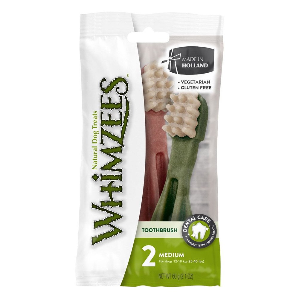 Whimzees ToothBrush M Flow Wrap 25'S