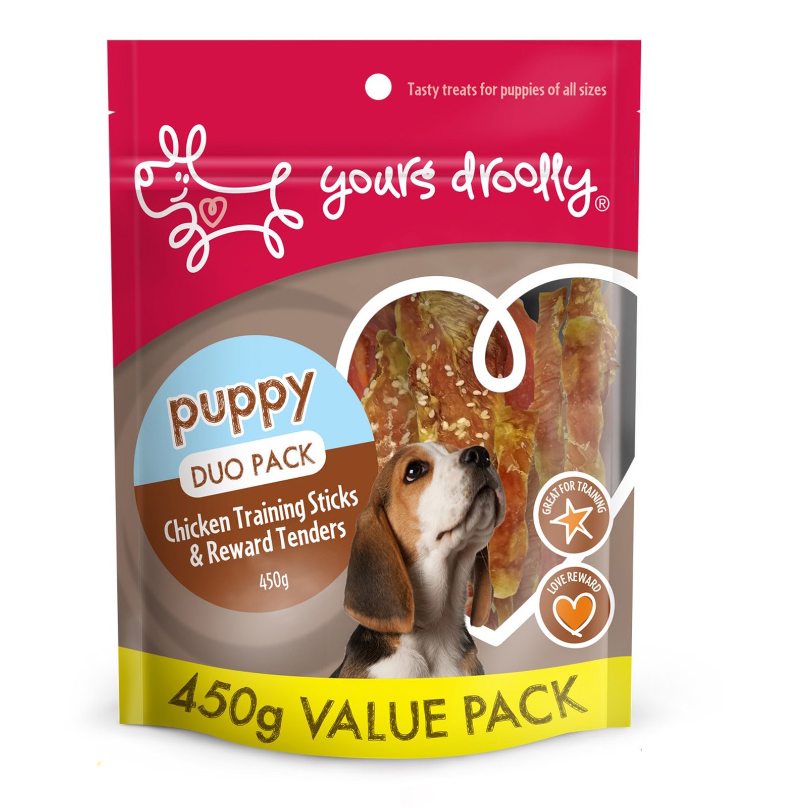 Yours Droolly Puppy Duo Pack Dog Treats